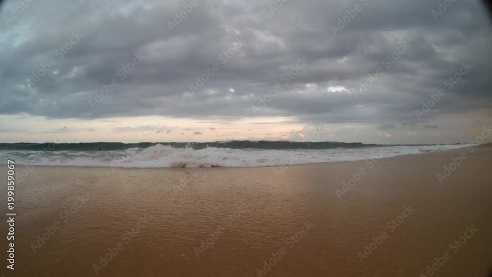 View of sunset at Indian Ocean from Hikkaduwa, Sri Lanka. Sea background. Landscape. Seascape View of sunset at Indian Ocean from Hikkaduwa, Sri Lanka. Sea background. Landscape. Seascape