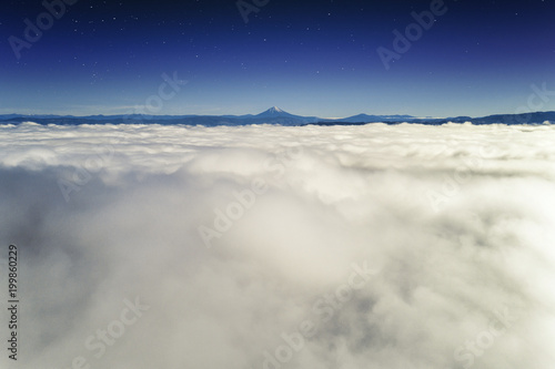 Above the Clouds   Mount Mcloughlin, Oregon  © Dustin