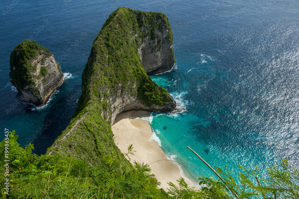 The Nusa Penida island in Indonesia