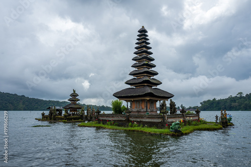 The Pura Ulun Danu Beratan Bedugul Temple in Bali