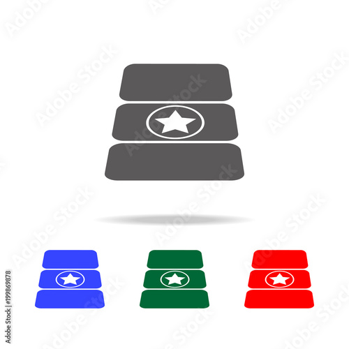 star track icon. Elements of cinema and filmography multi colored icons. Premium quality graphic design icon. Simple icon for websites, web design, mobile app, info graphics