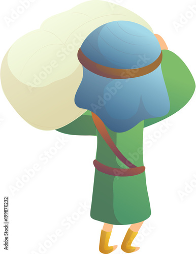 Close-up of man holding bag