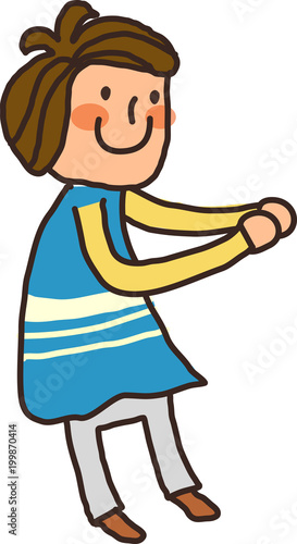 Close-up of boy standing