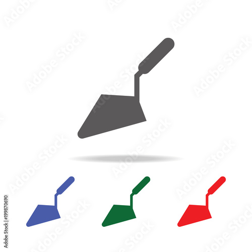trowel icon. Elements of construction tools multi colored icons. Premium quality graphic design icon. Simple icon for websites, web design, mobile app, info graphics