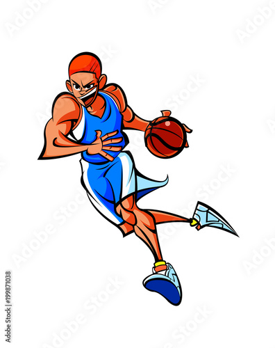 Close-up of man playing with ball