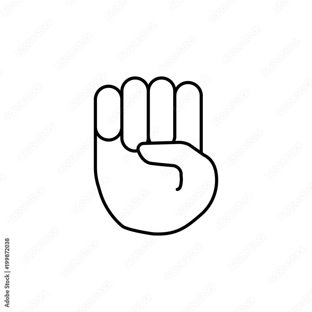 bent fingers icon. Detailed set of avatars of professions icons. Premium quality line graphic design. One of the collection icons for websites, web design, mobile app bent fingers icon. Detailed set of avatars of professions icons. Premium quality line graphic design. One of the collection icons for websites, web design, mobile app