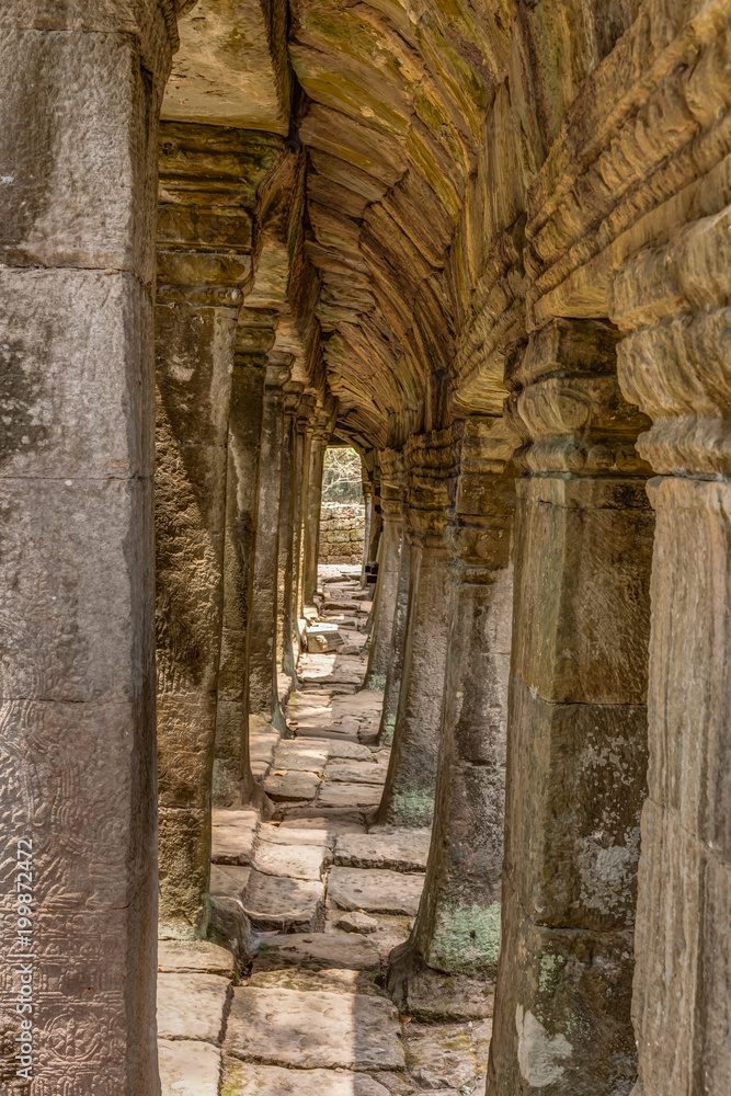 Obraz premium Cambodia Angkor Complex 360 