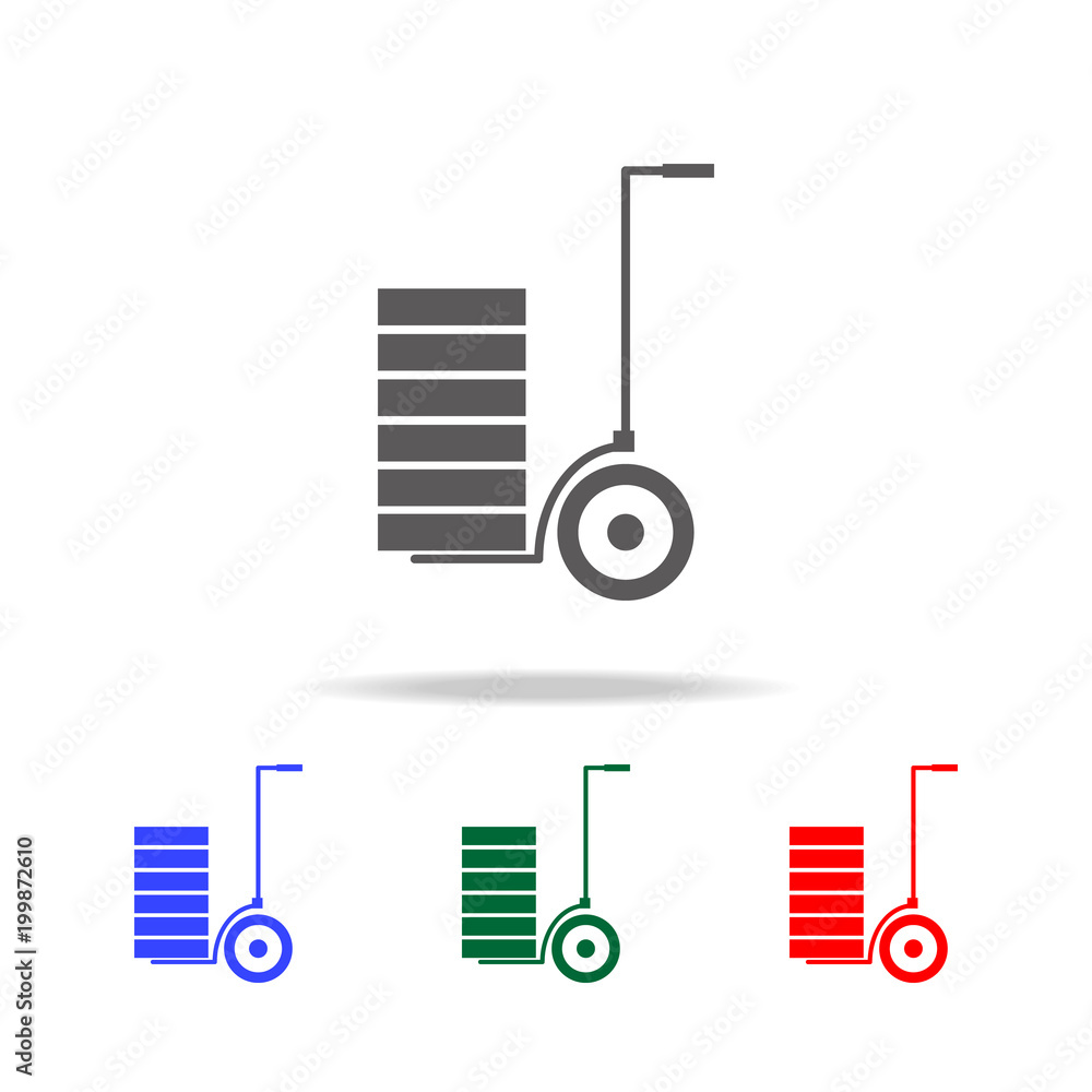 handcart icon. Elements of construction tools multi colored icons. Premium quality graphic design icon. Simple icon for websites, web design, mobile app, info graphics handcart icon. Elements of construction tools multi colored icons. Premium quality graphic design icon. Simple icon for websites, web design, mobile app, info graphics