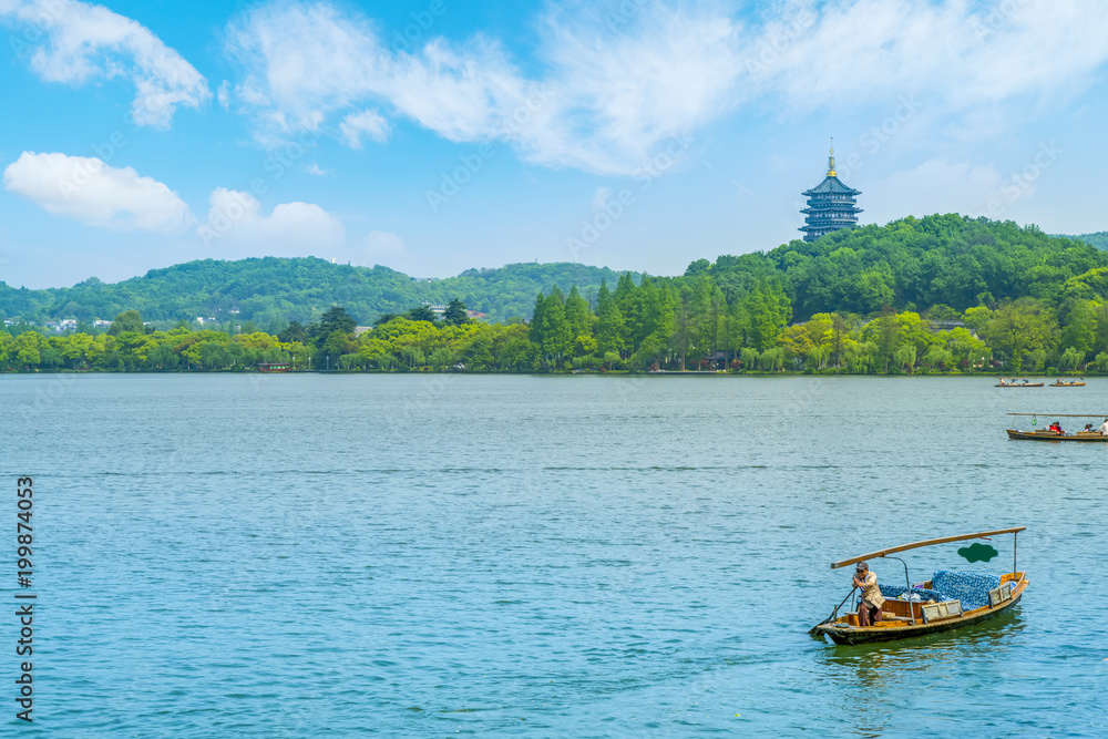 Hangzhou West Lake pagoda Scenic Area