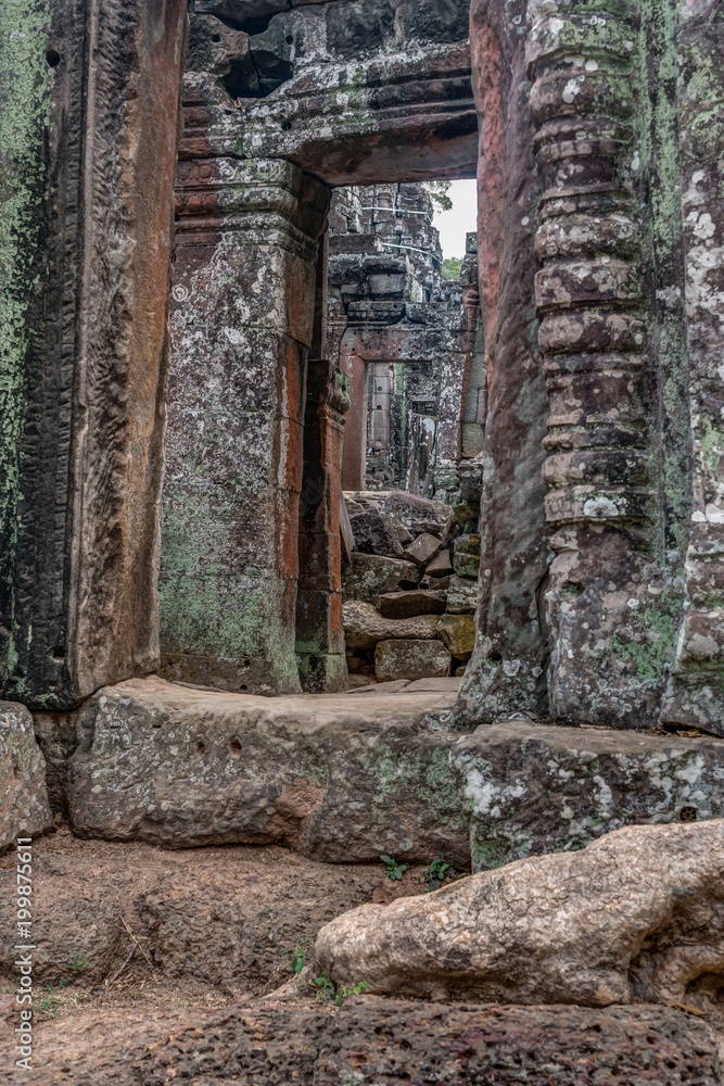 Naklejka premium Cambodia Angkor Complex 360 