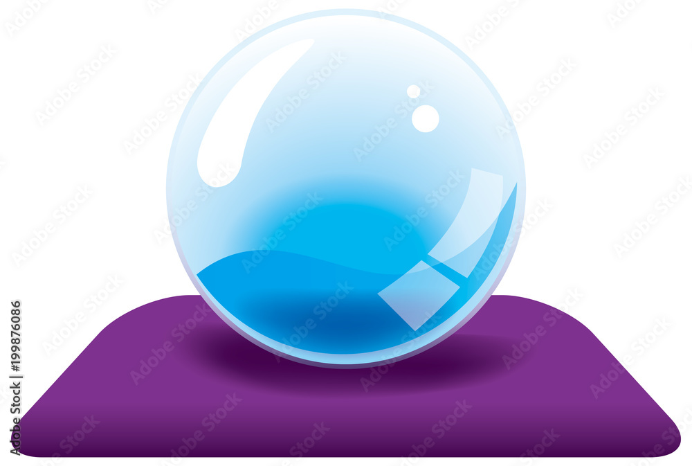 水晶のイメージイラスト ブルー Stock ベクター Adobe Stock