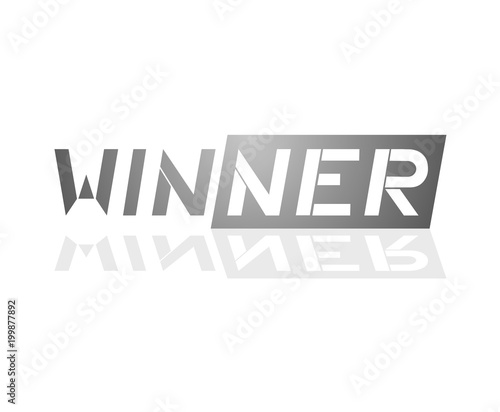 flat winner symbol