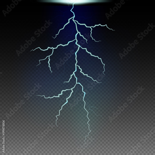 Background design with lightning