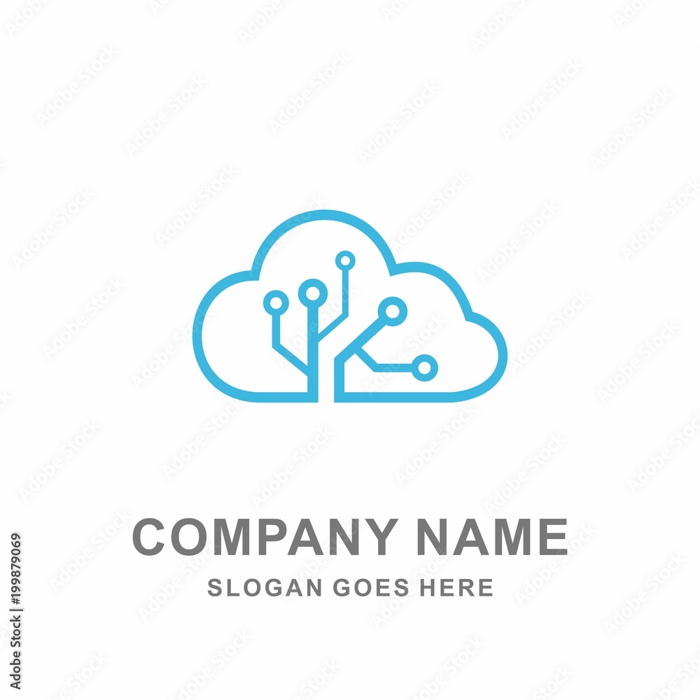 Logo Website Cloud Internet Networking Digital Link Connection Technology Computer Business Company Stock Vector Design Template Logo Website Cloud Internet Networking Digital Link Connection Technology Computer Business Company Stock Vector Design Template