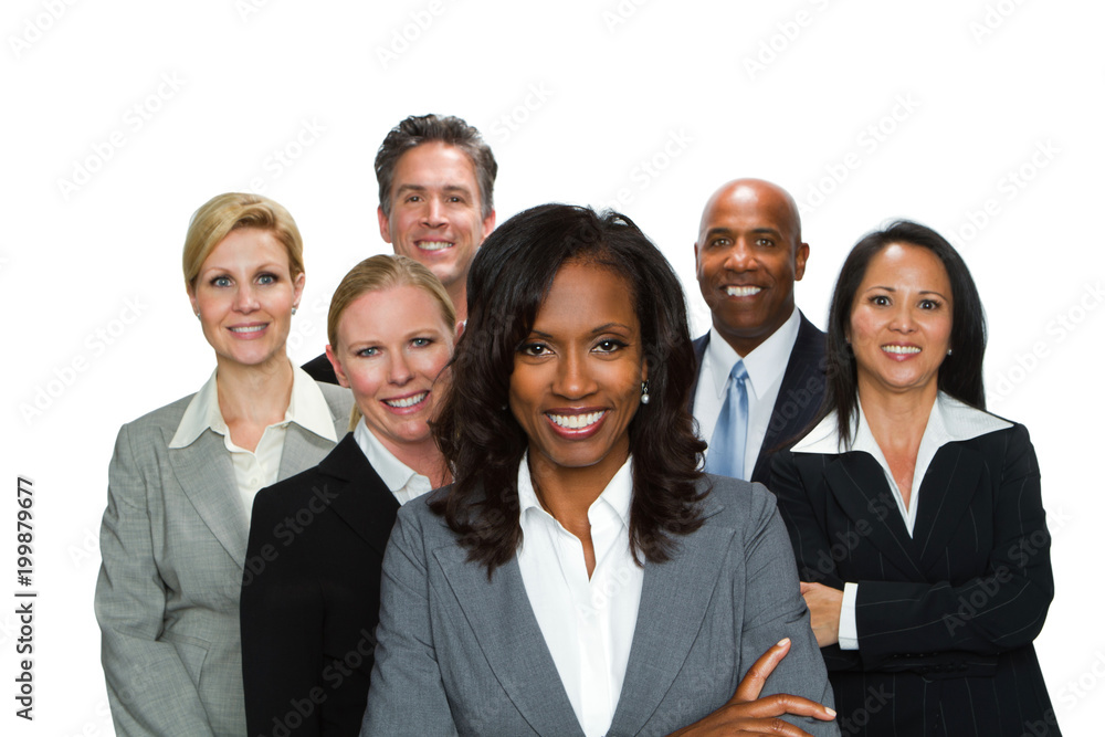 Divese group of business people. Divese group of business people.