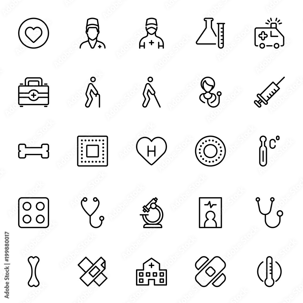 Fototapeta premium Pharmacy flat icon