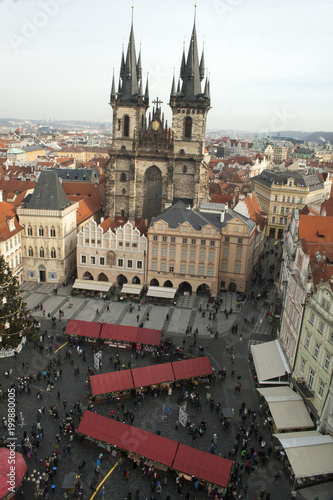 Obraz na płótnie Prague w salonie