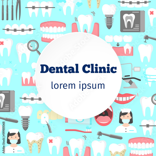 Dental clinic poster