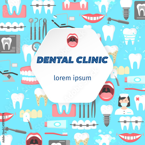 Dental clinic poster