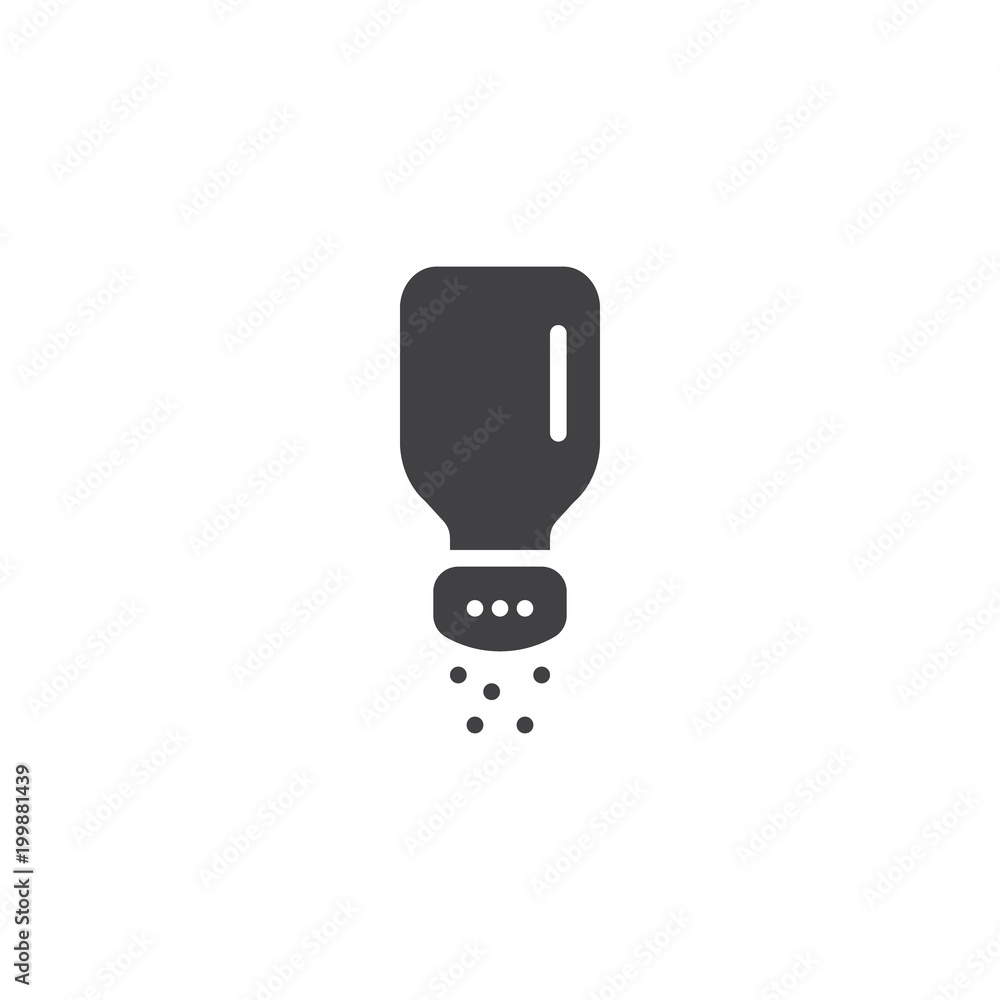 Salt shaker vector icon. filled flat sign for mobile concept and web design. Glass pepper jar simple solid icon. Symbol, logo illustration. Pixel perfect vector graphics Salt shaker vector icon. filled flat sign for mobile concept and web design. Glass pepper jar simple solid icon. Symbol, logo illustration. Pixel perfect vector graphics