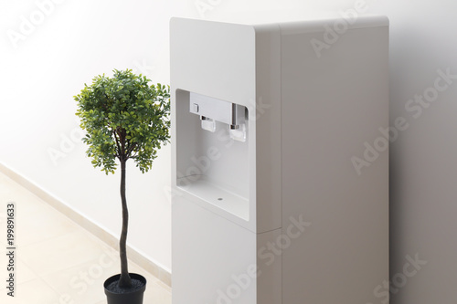 Office water cooler indoors