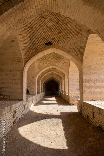 Cuadro en lienzo Caravansary in Fakhrabad, Khorasan, Iran