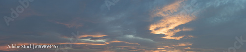 空　雲　夕日　cloud,sunny,sky,sunset © kx59