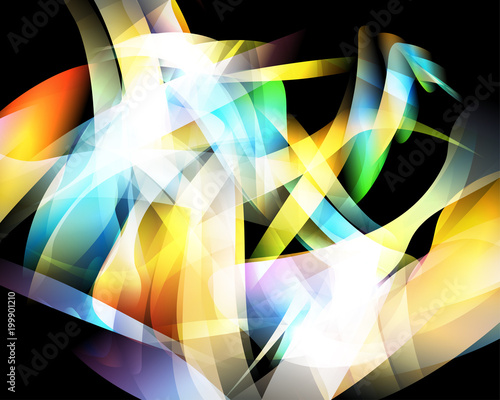 Abstract background composed of simple elements