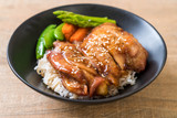 teriyaki chicken rice bowl