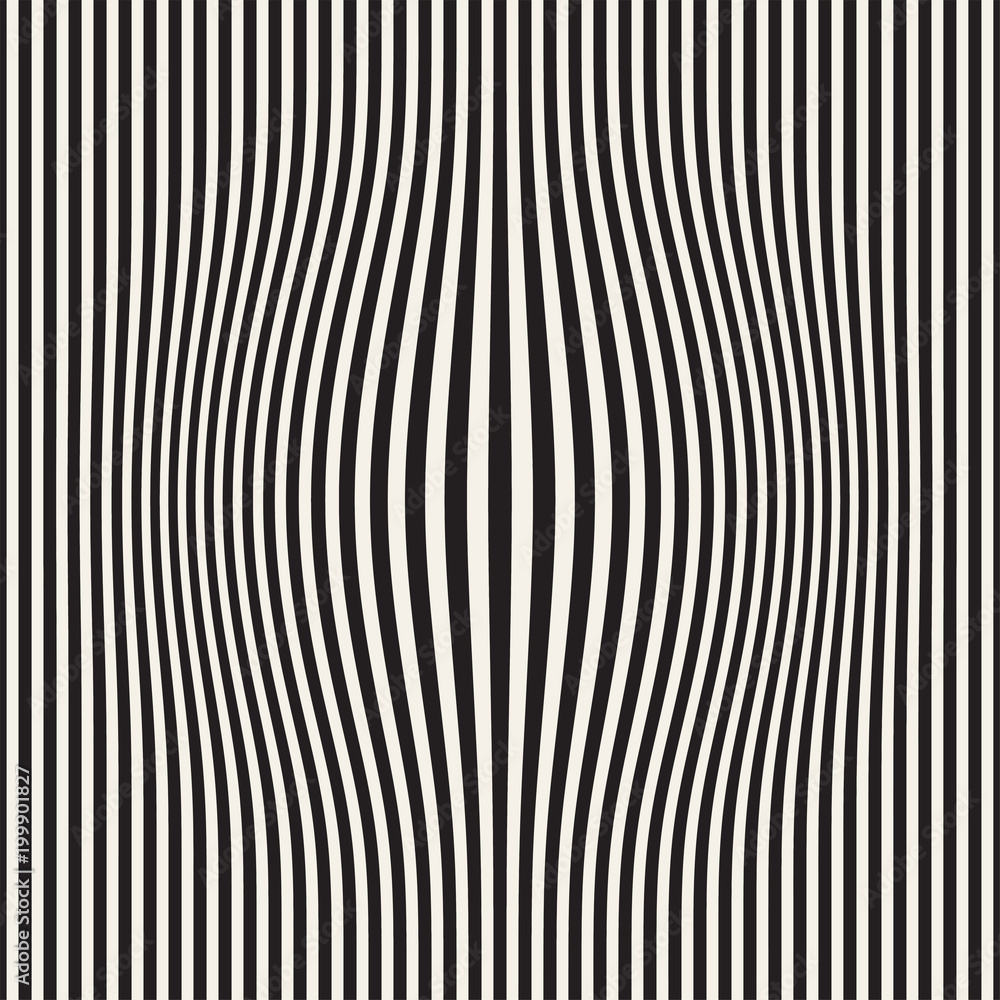 Halftone bloat effect optical illusion. Abstract geometric background design. Vector seamless black and white pattern. Halftone bloat effect optical illusion. Abstract geometric background design. Vector seamless black and white pattern.