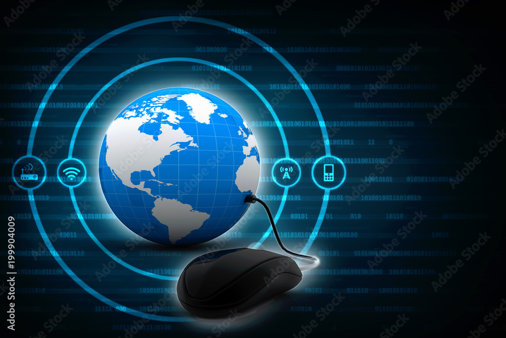 3d rendering abstract world concept with mouse
3d rendering abstract world concept with mouse