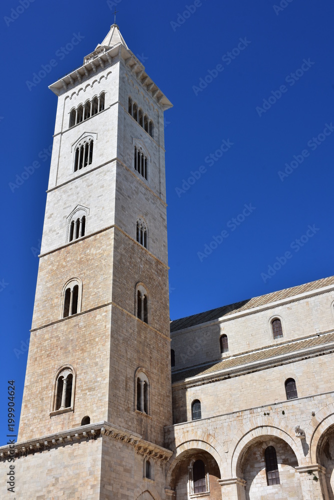 Italy, Puglia, Cathedral of Trani, bell towe