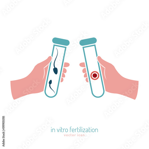 In vitro fertilisation icon
