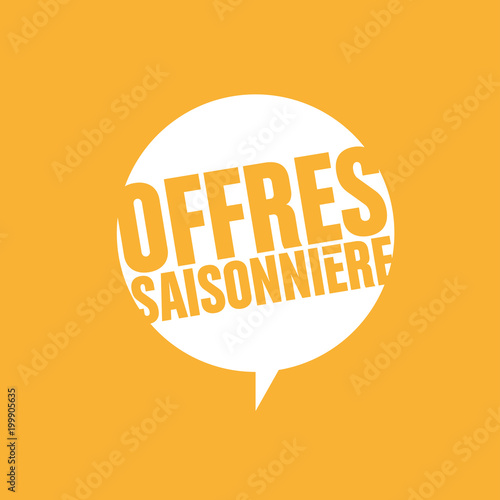 offres saisonnière