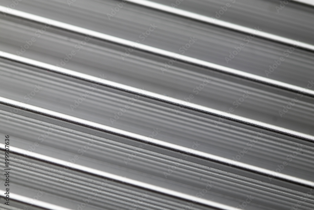 Obraz premium abstract aluminum radiator background