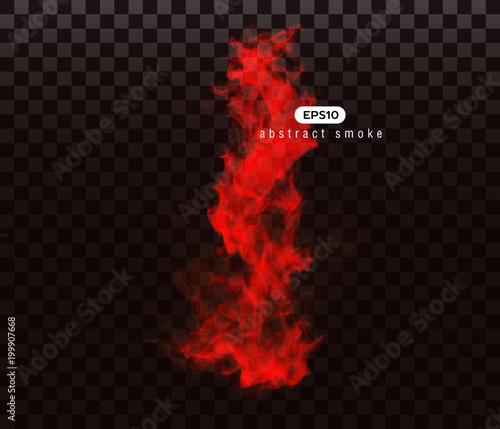 Vector illustration of smoky shape.