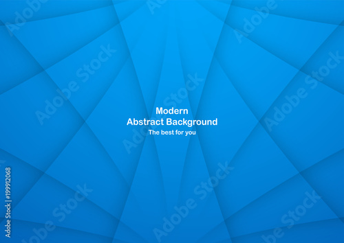Blue abstract background with copy space for text. Modern template design for cover, web banner, screen and magazine.
