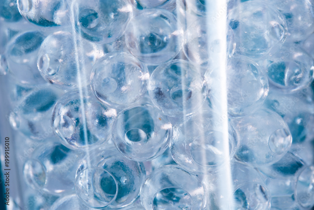 Balls of the hydrogel Balls of the hydrogel