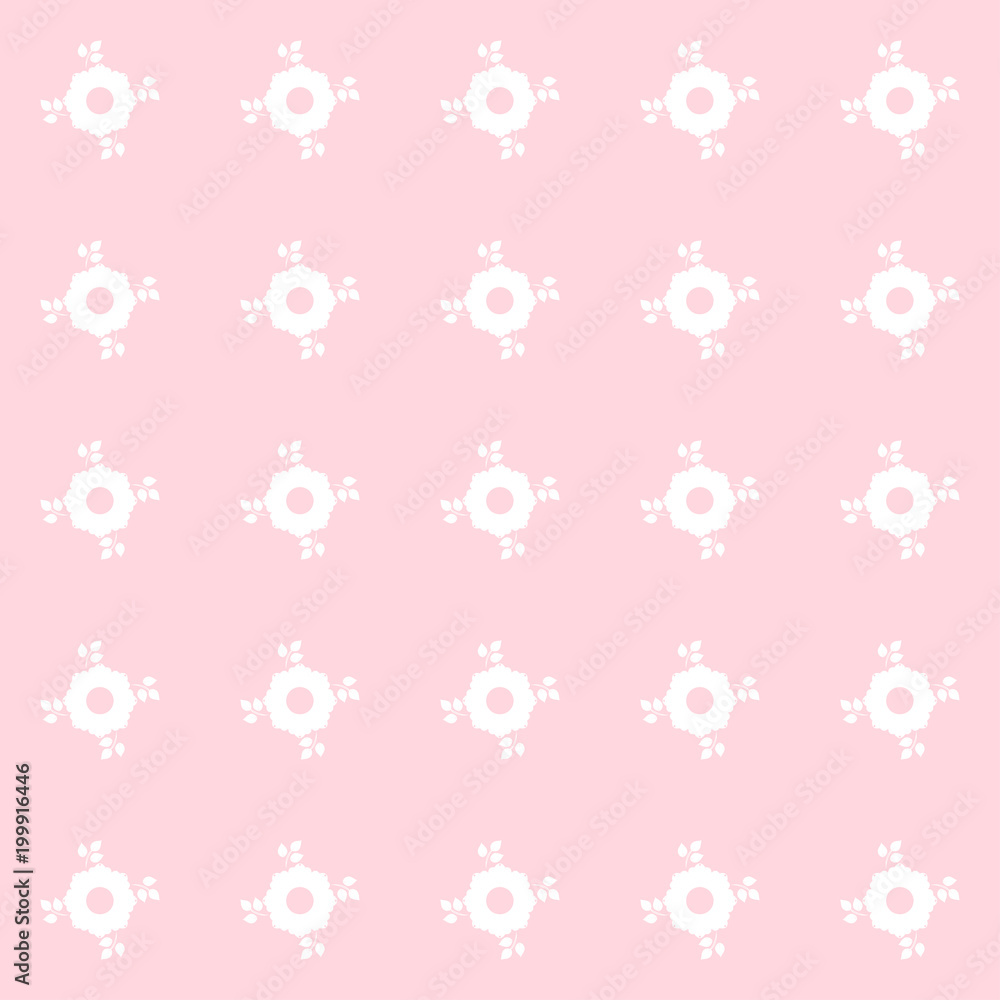 Cute pattern in small flower Cute pattern in small flower