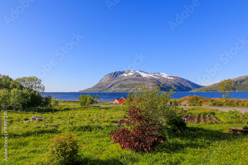 Mountain Andalshatten in Northern Norway