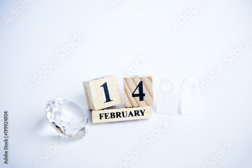 14 February  Valentine's Day, Love is valuable as a diamond and immortality