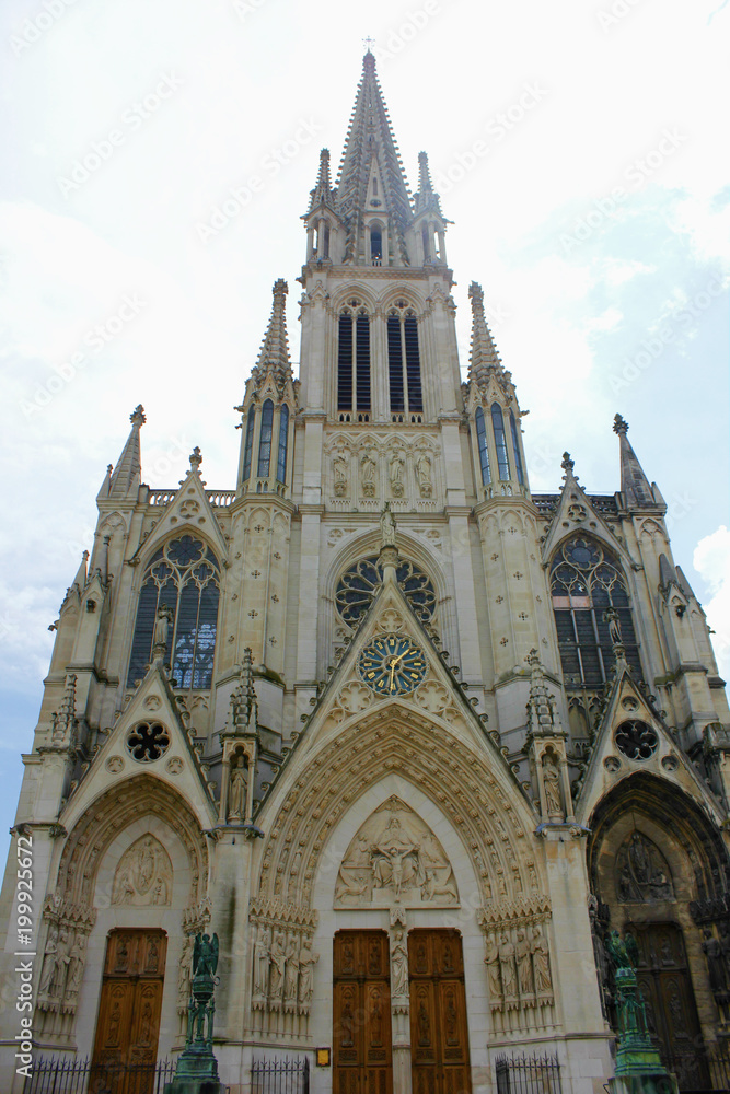une église dans le centre ville de Nancy 