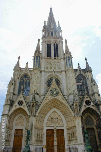 une église dans le centre ville de Nancy 