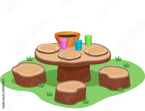 Mud Kitchen Table