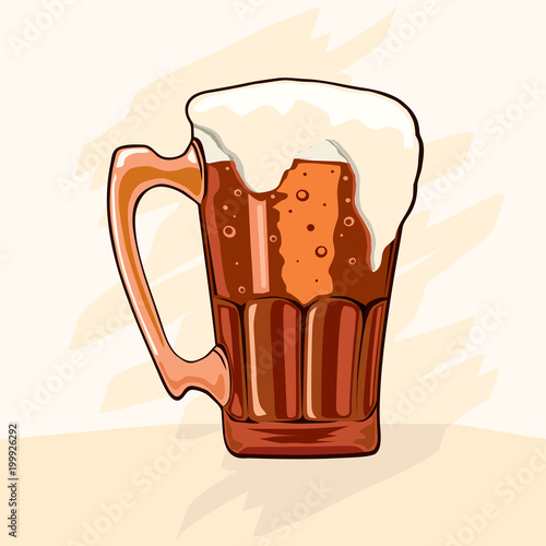Glass of beer