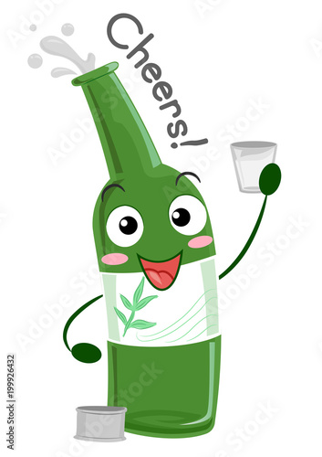 Mascot Soju Shot Glass Chee...