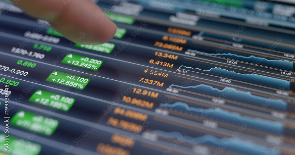 Using tablet computer for stock analysis Using tablet computer for stock analysis