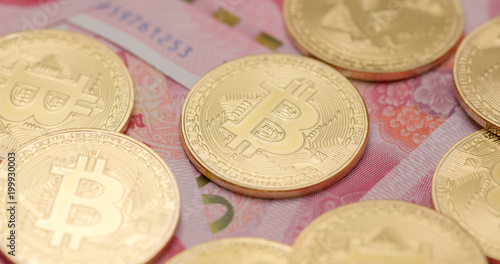 Bitcoin and RMB in rotation