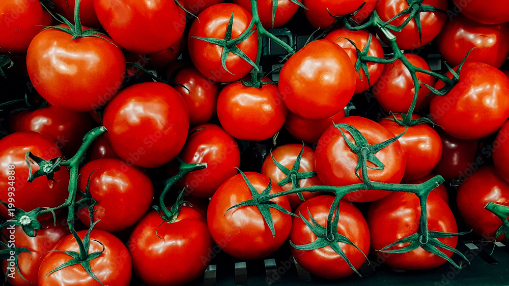 Texture of a tomato Texture of a tomato