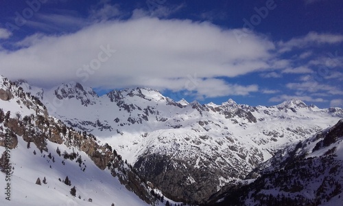 SNOW IN THE MOUNTAINS